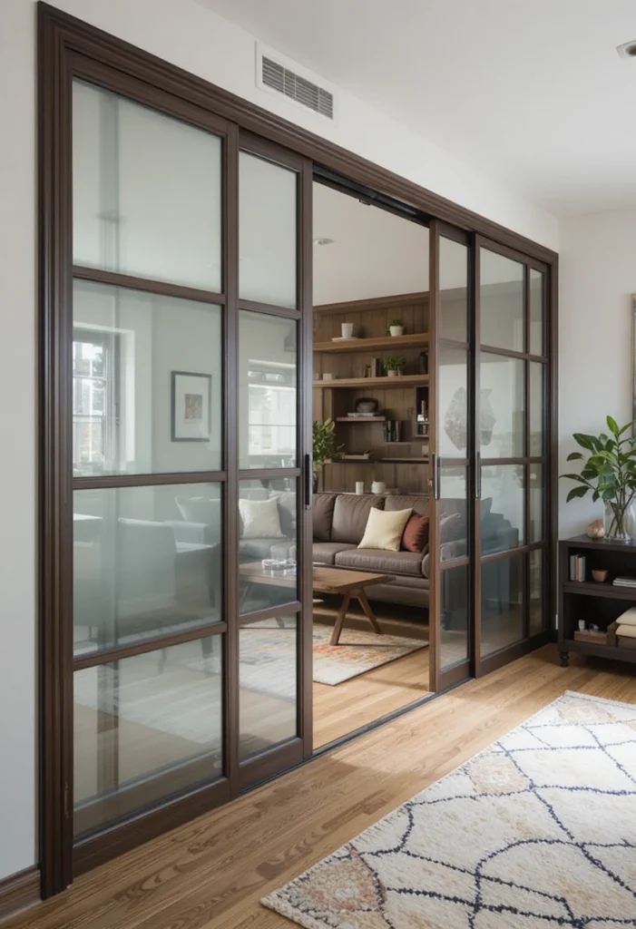 Living Room Partition Ideas