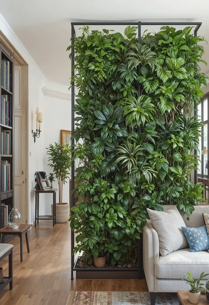 Living Room Partition Ideas