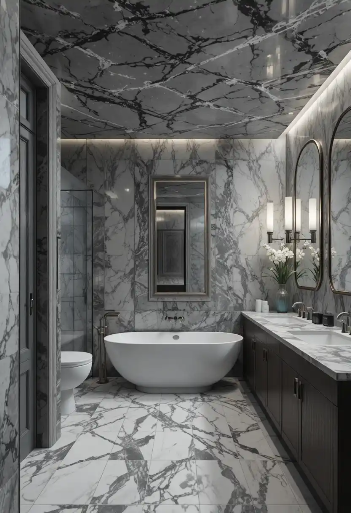 marble bathroom flooring ideas