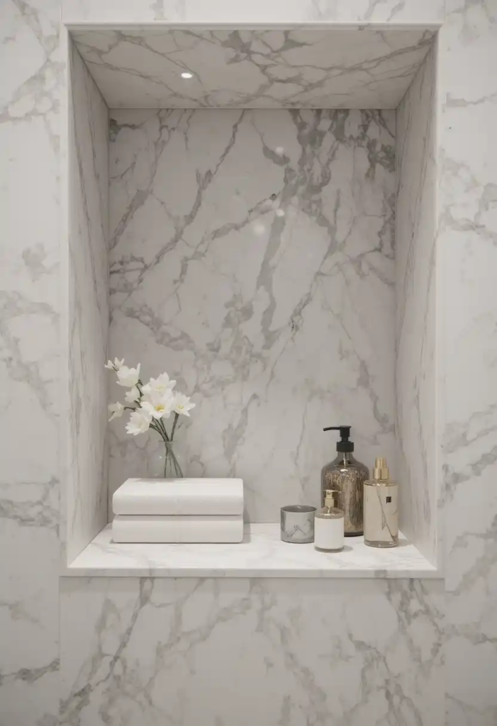 marble bathroom ideas for small spaces