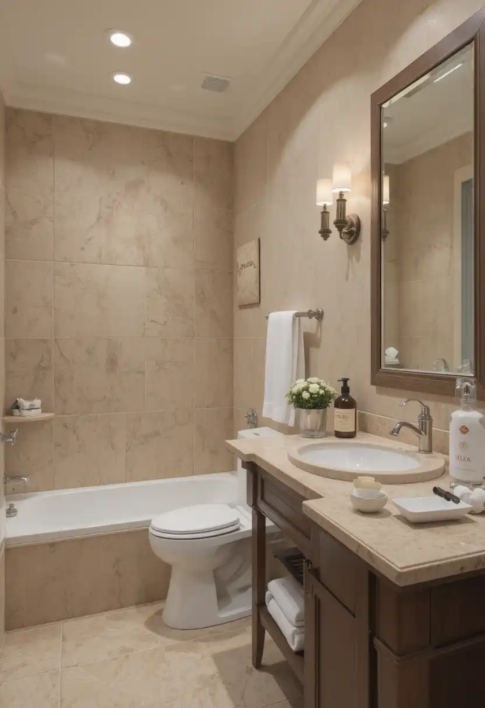 beige and brown bathroom ideas