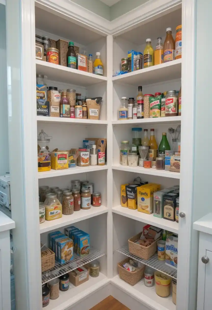 corner pantry organization ideas