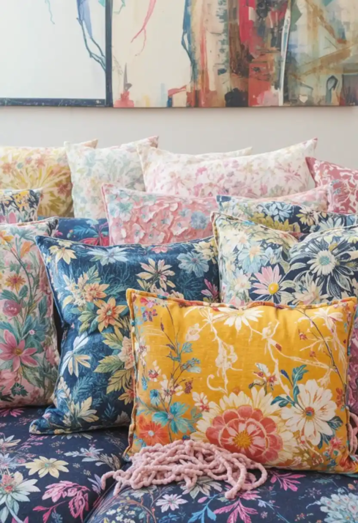 Mix Bold Throw Pillow Combinations