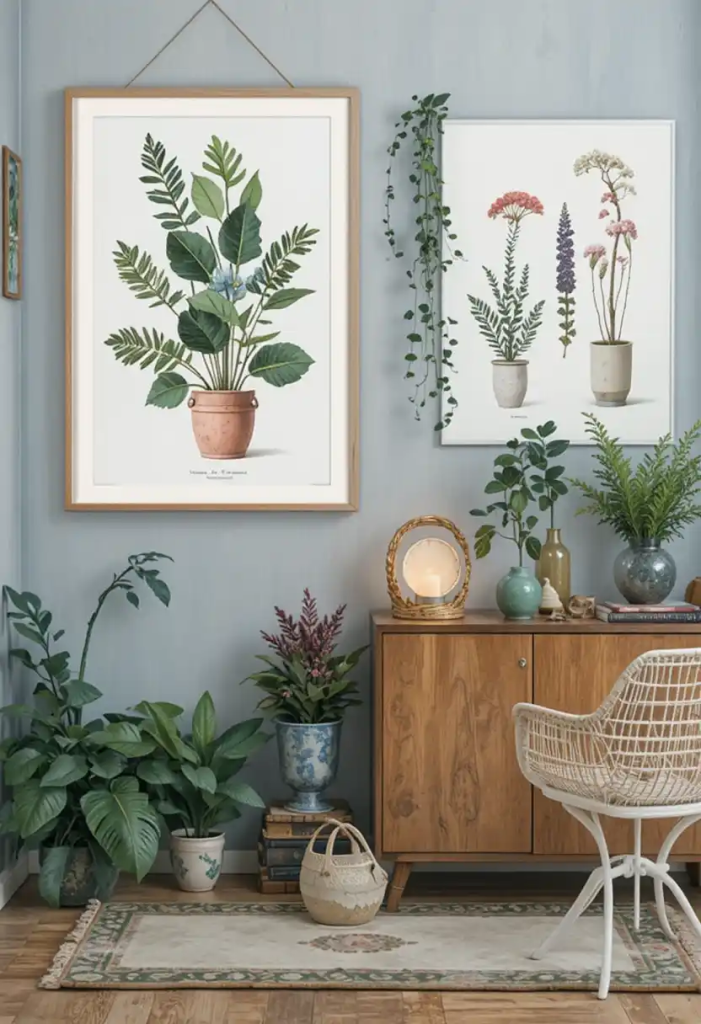 plant wall art ideas