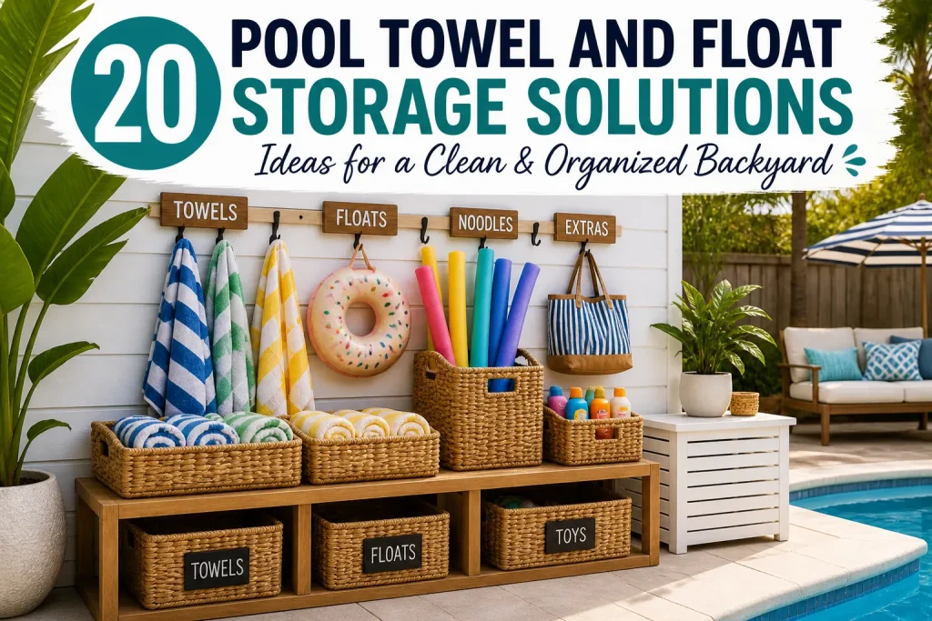 Pool Towel and Float