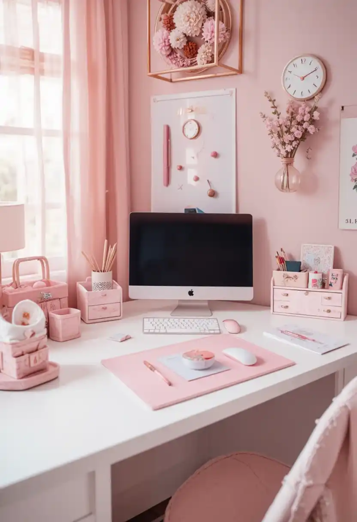 cute desk setup ideas