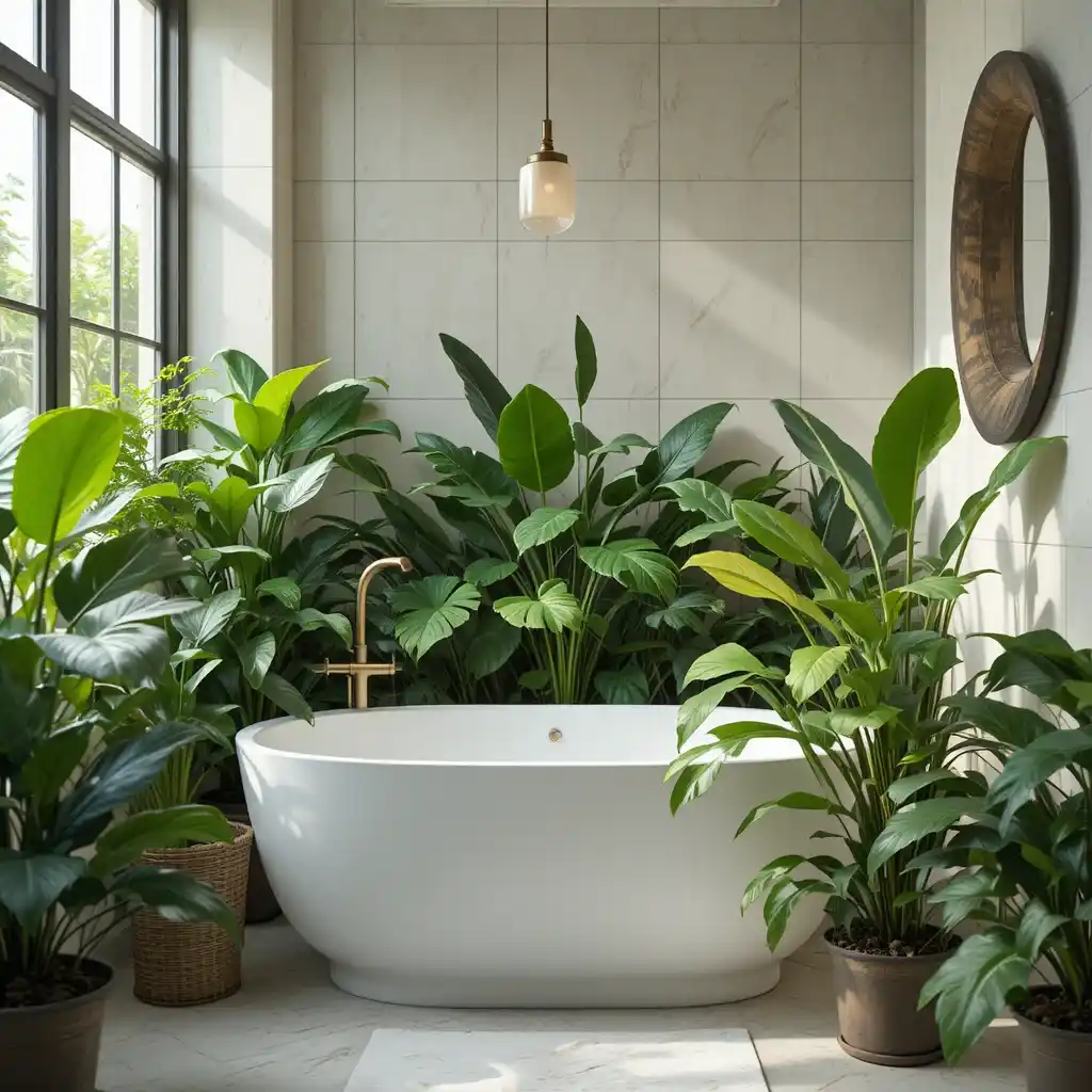 best plants for bathroom