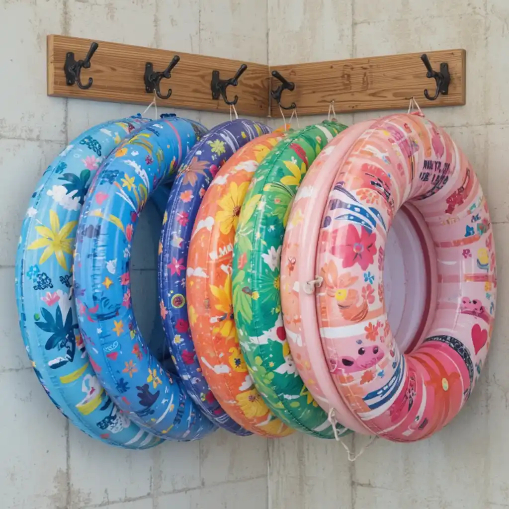 pool float storage