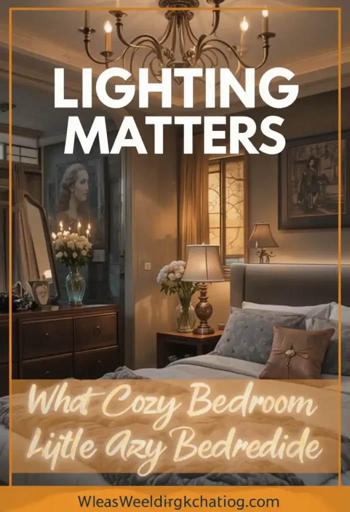 cozy bedroom lighting